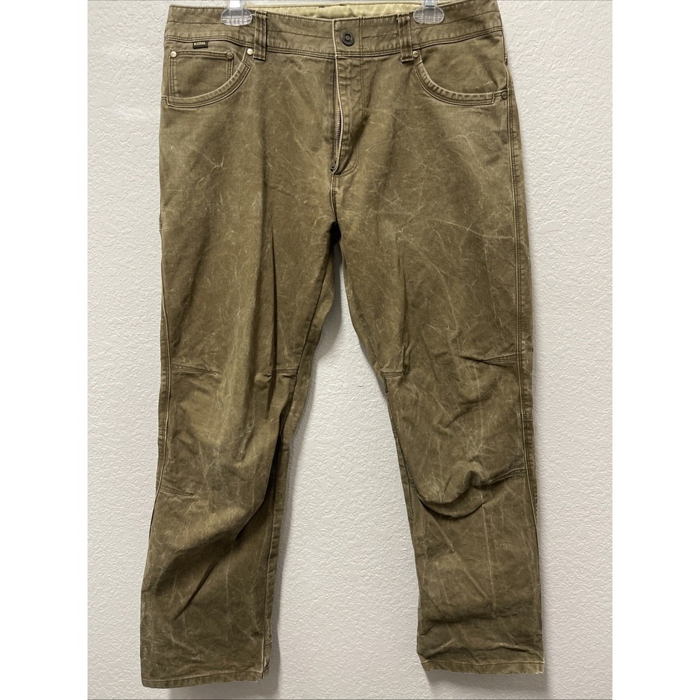 Kuhl Rydr Men's Hiking Pants 36x32 Vintage Patina Dye Born In The Mountains